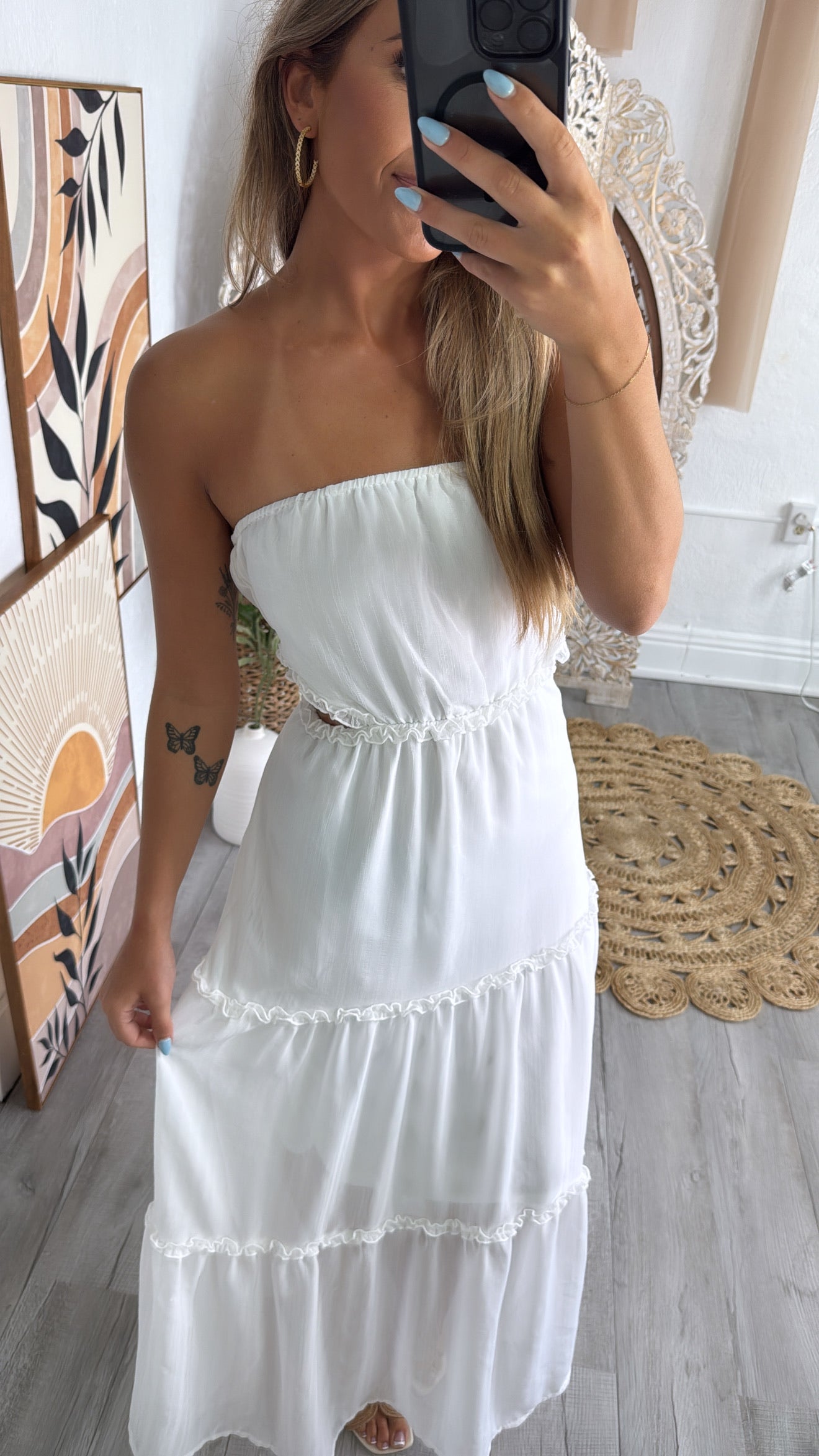 Sweet Life Maxi Dress, Off White