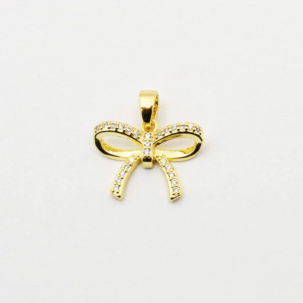Treasure Jewels: Bow Collection Charm Gold