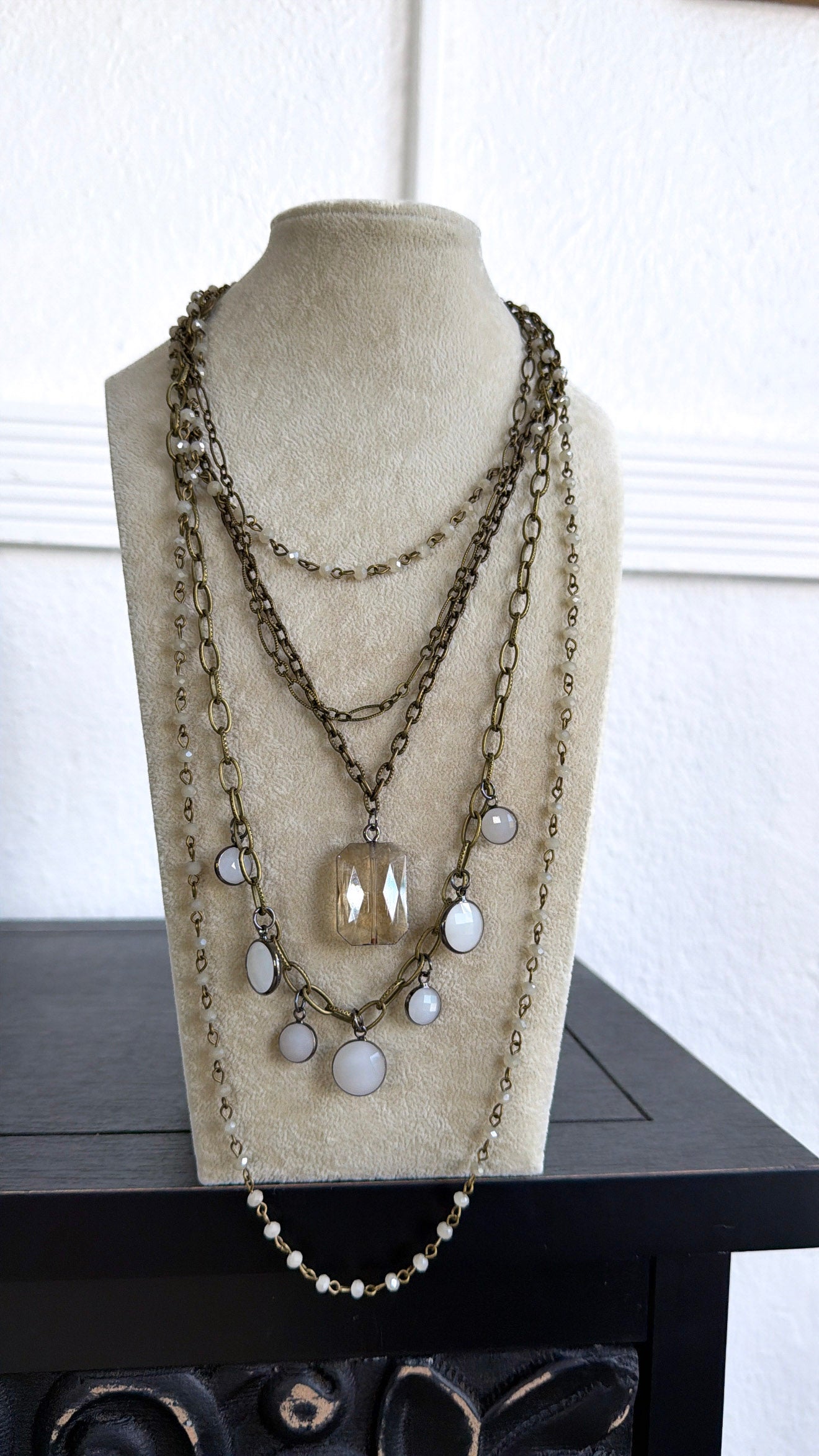 Velvet Dunes Layered Necklace