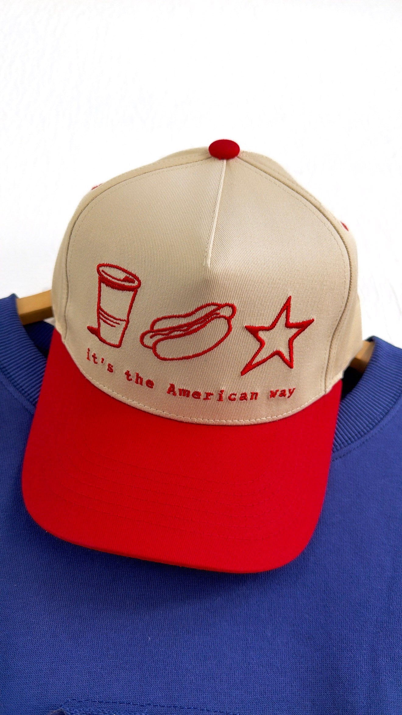 The American Way Canvas Trucker Hat