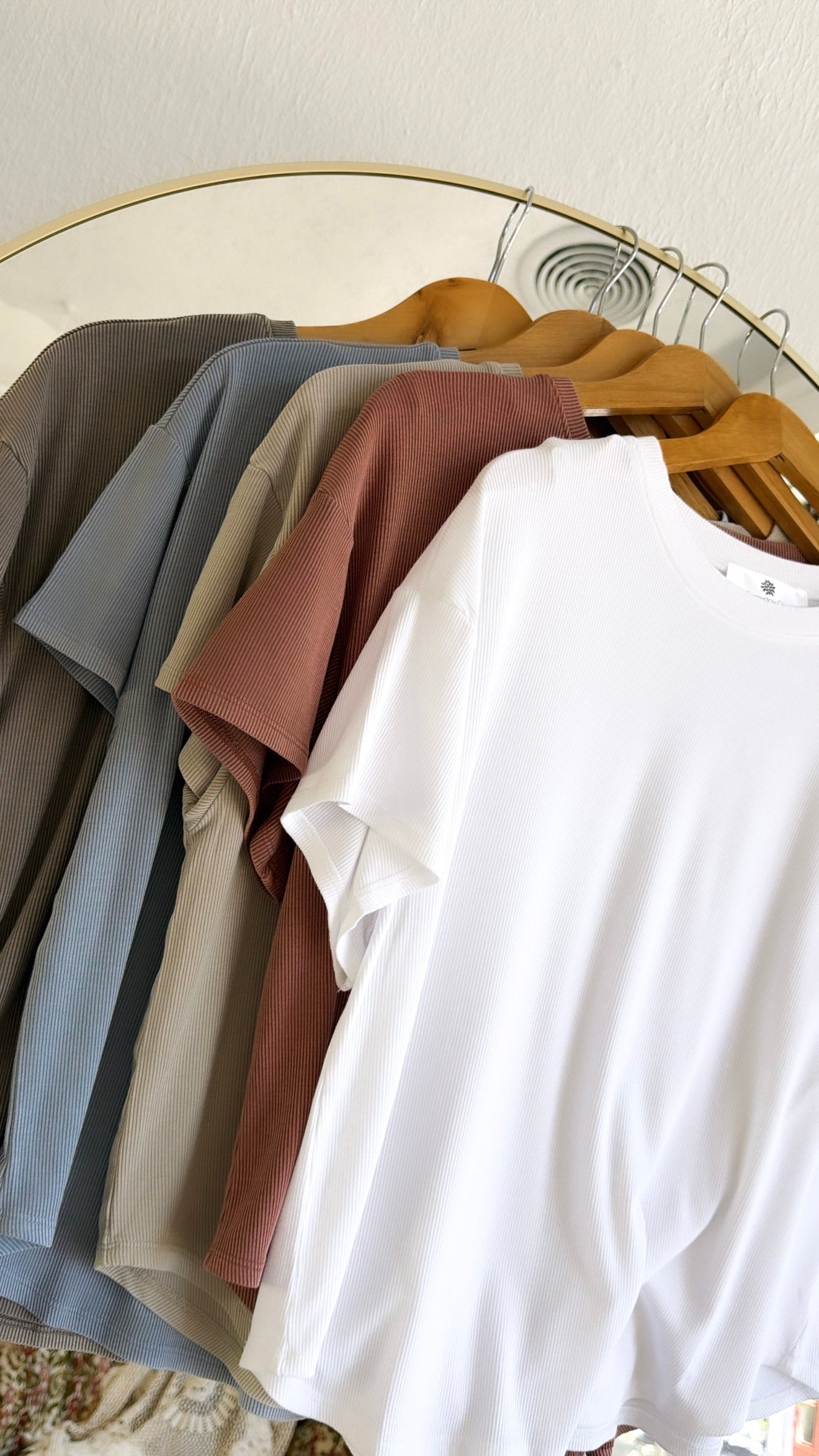 Ultra Soft Boxy Tee, Natural