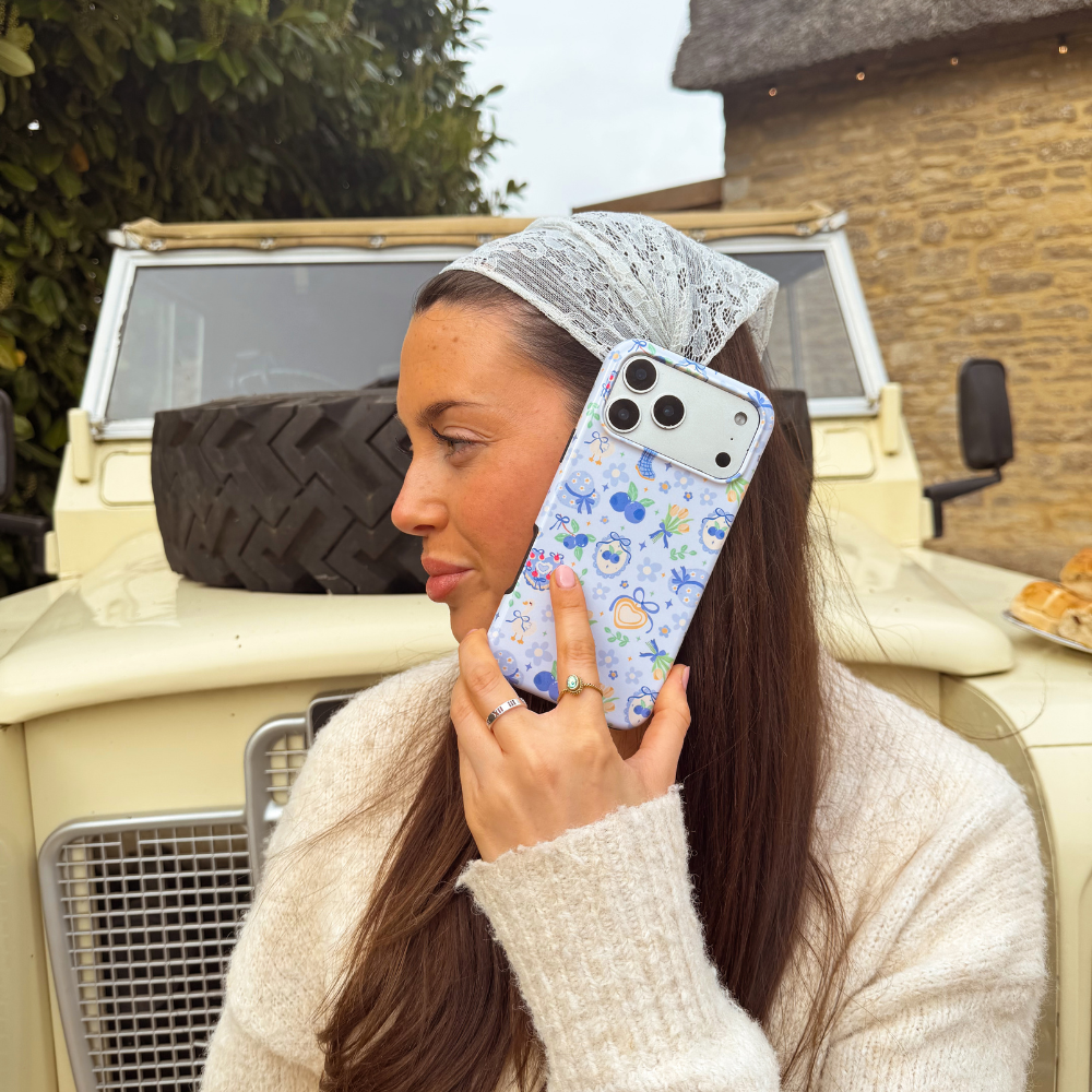 Tough Phone Case - Blueberry Picnic
