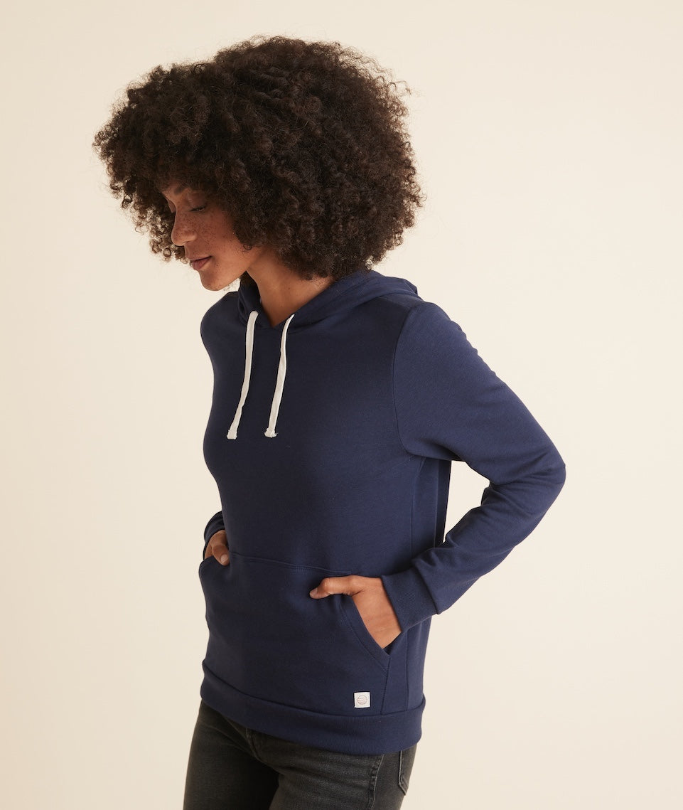 Women's Sunset Pullover Hoodie in True Navy
