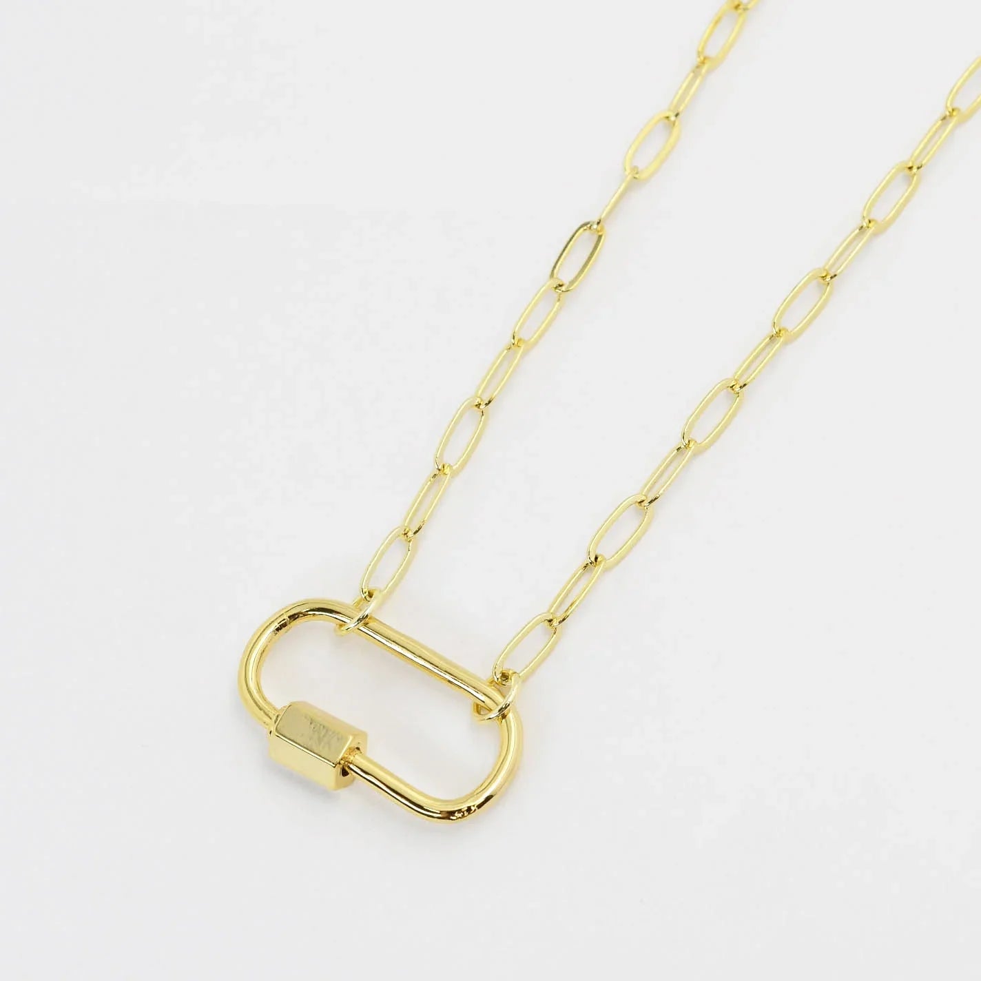 Treasure Jewels: Clip Charm Necklace