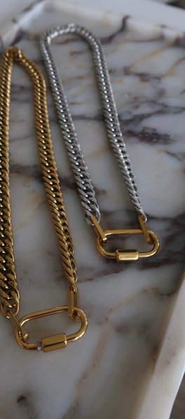 Stephanie Necklace, Gold