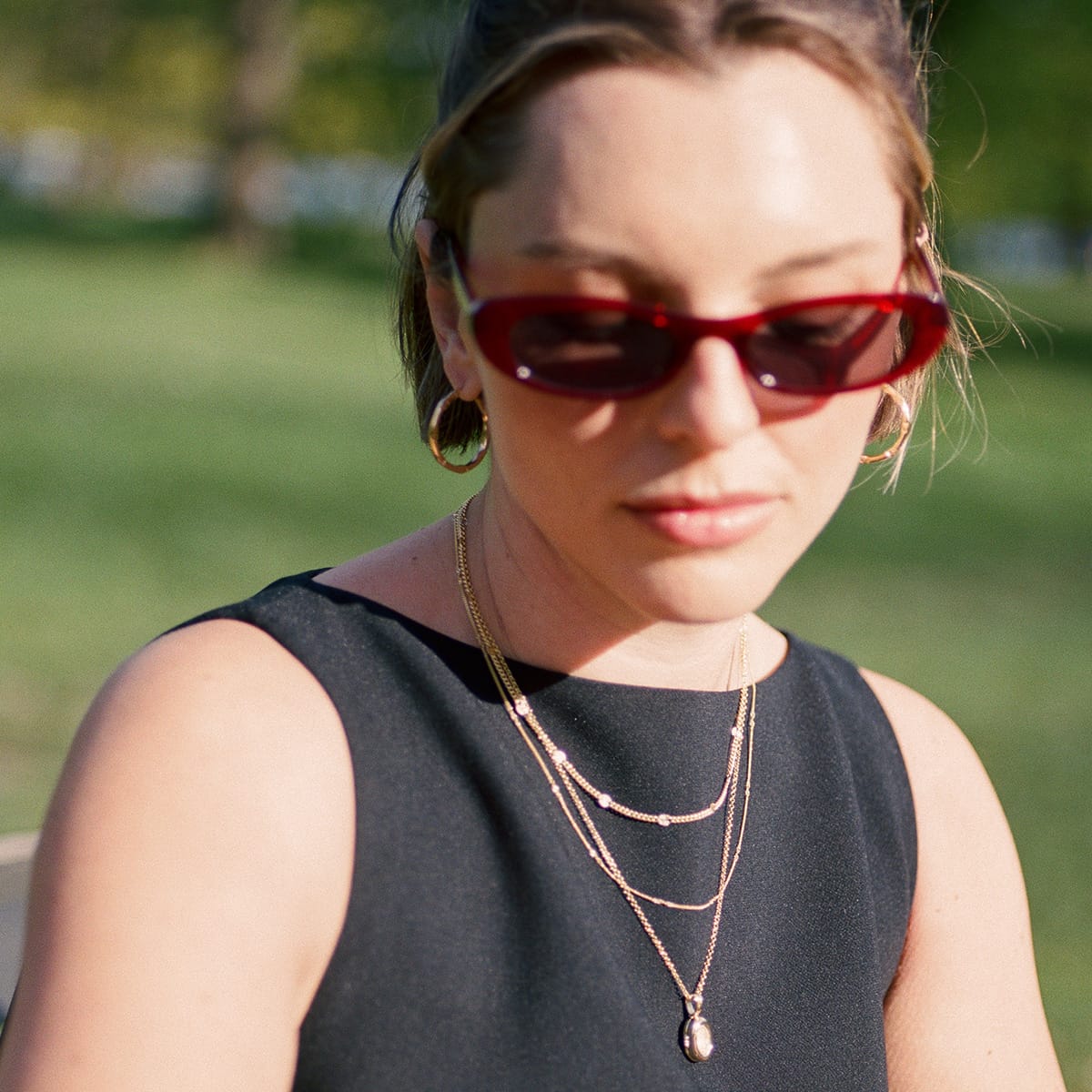 Estée Lalonde Forever Chain Necklace 18ct Gold Plate