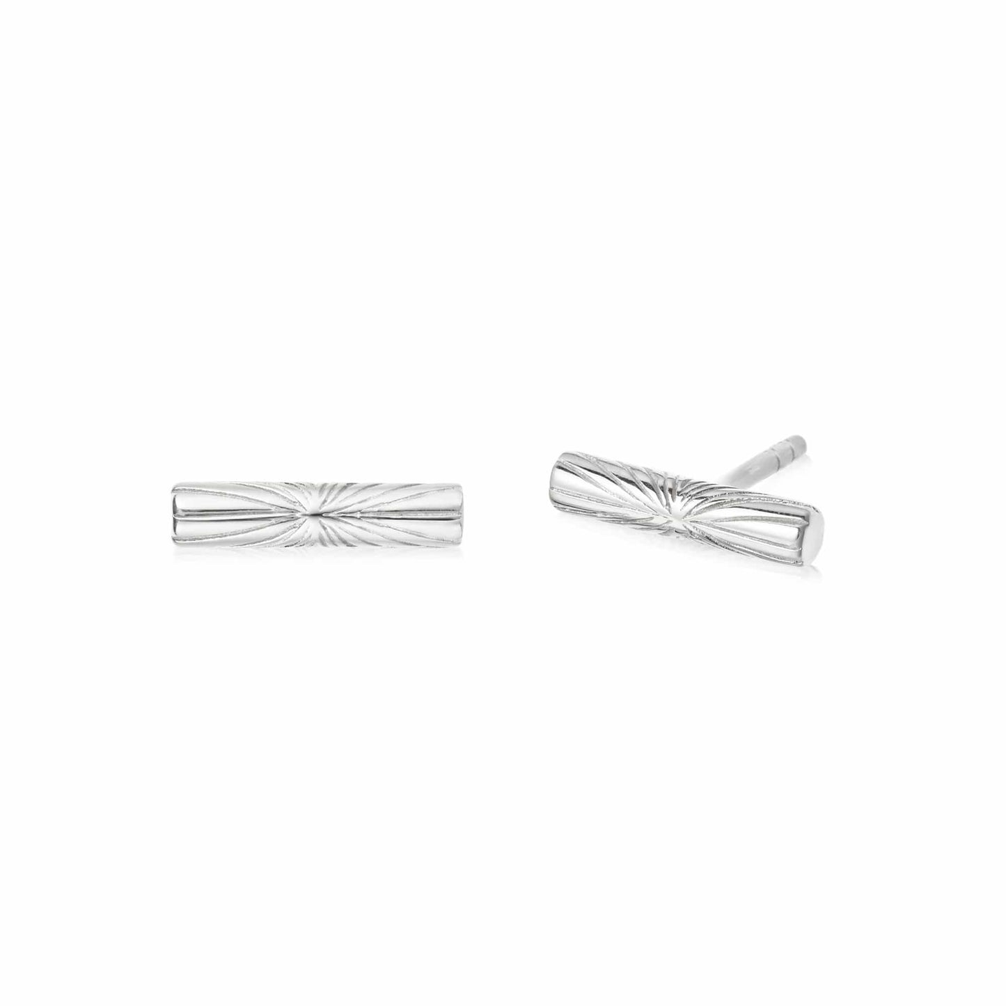 Estée Lalonde T Bar Stud Earrings Sterling Silver