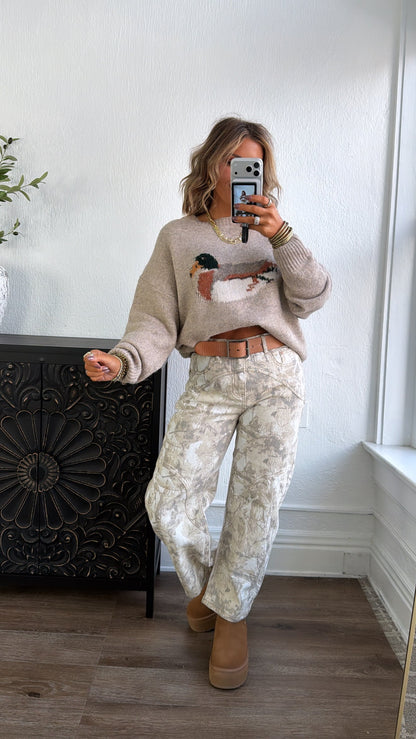Sagebrush Barrel Pant, Sand