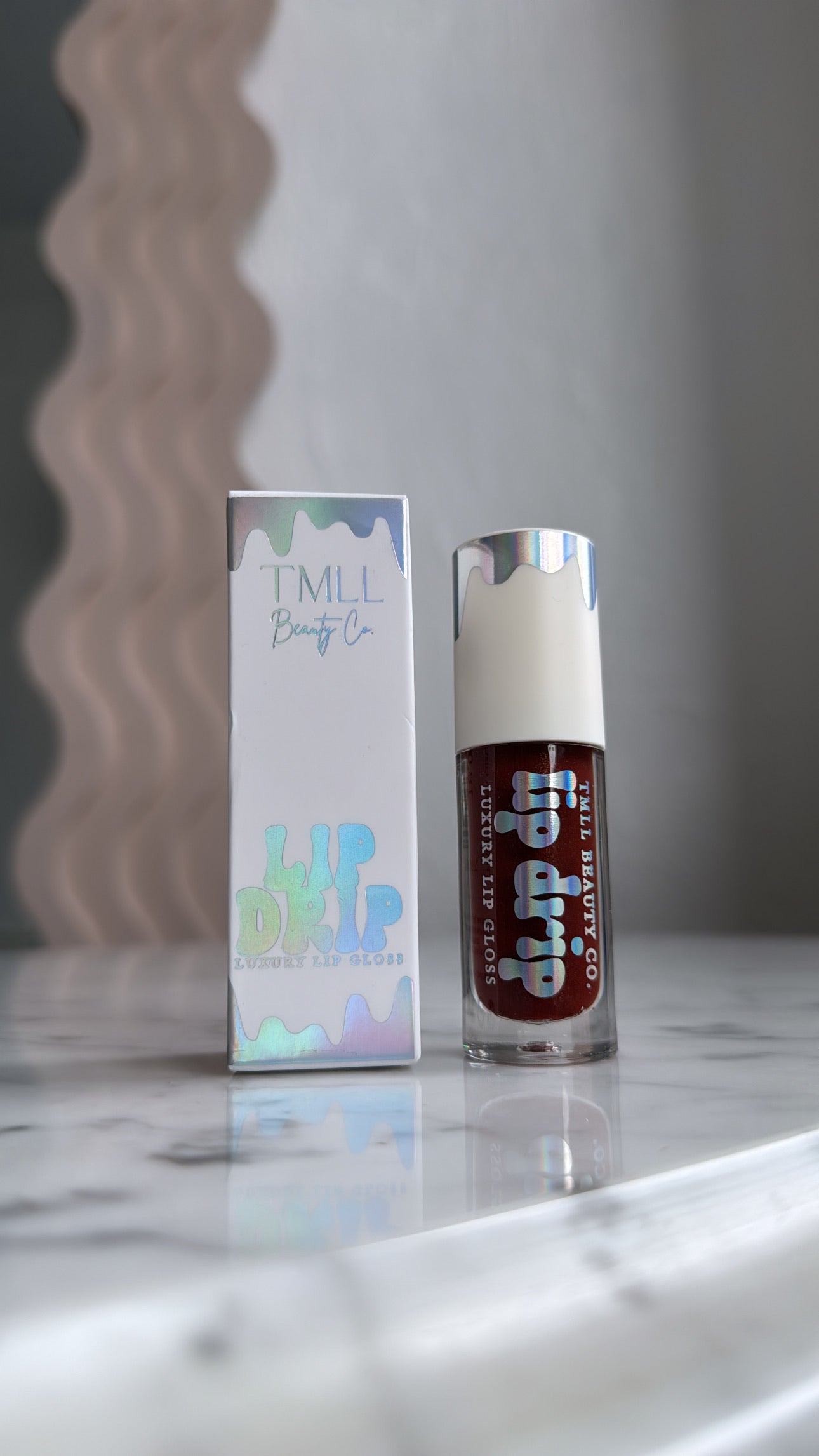 TMLL Lip Drip Luxury Gloss, Cherry Pie