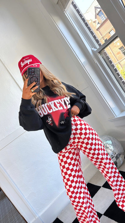 Scarlet Spirit Crewneck, Washed Black