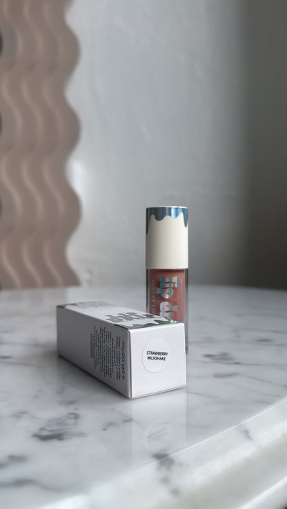 TMLL Lip Drip Luxury Gloss, Strawberry Milkshake