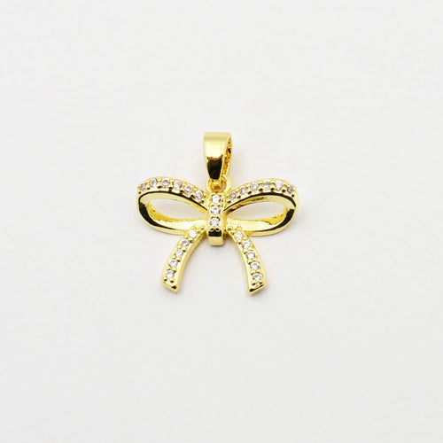 Treasure Jewels: Bow Collection Charm Gold