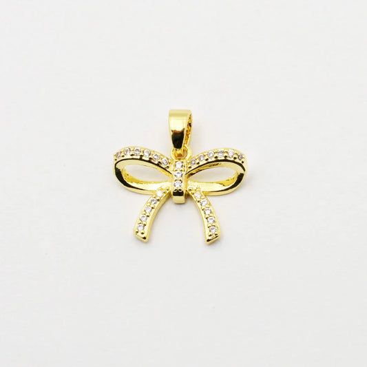 Treasure Jewels: Bow Collection Charm Gold