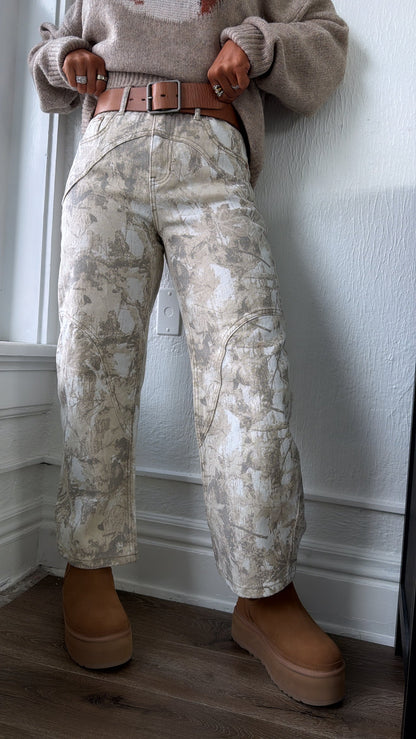 Sagebrush Barrel Pant, Sand