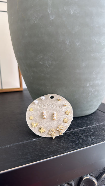 The Everyday Mix Earring Pack, Gold