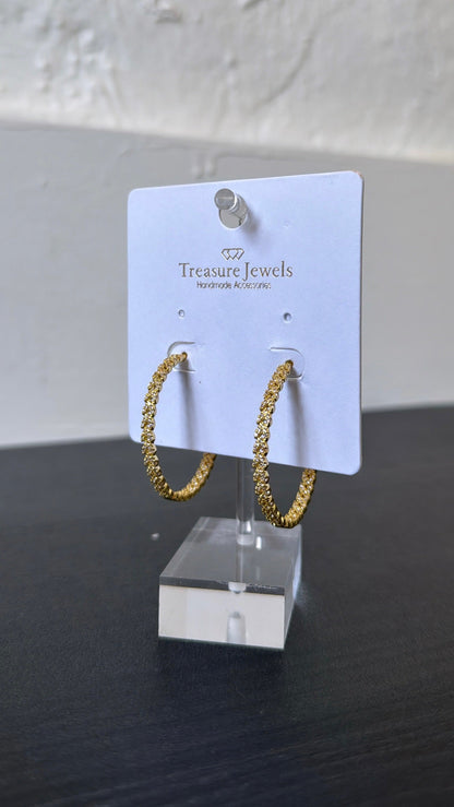 Treasure Jewels: Shinning Hoop Gold