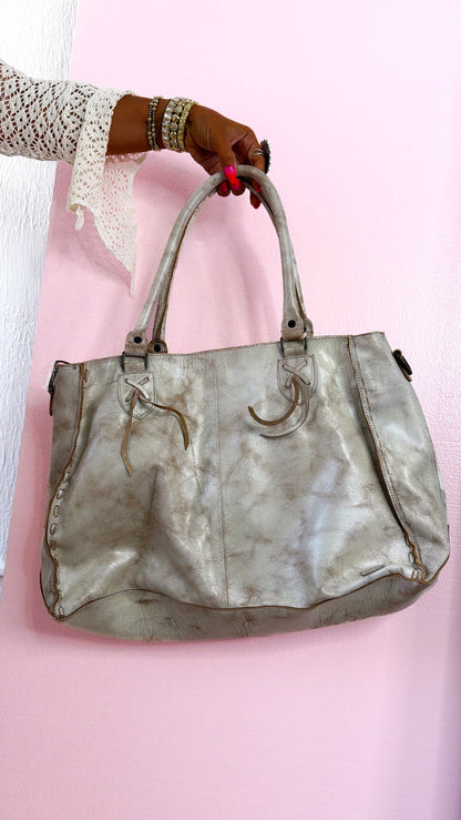Rockaway Leather Tote, Nectar Lux