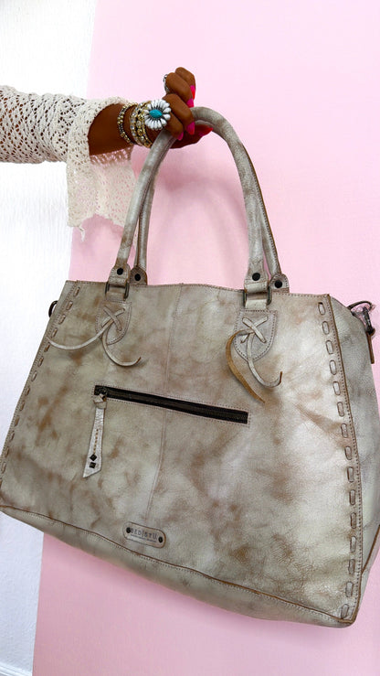 Rockaway Leather Tote, Nectar Lux