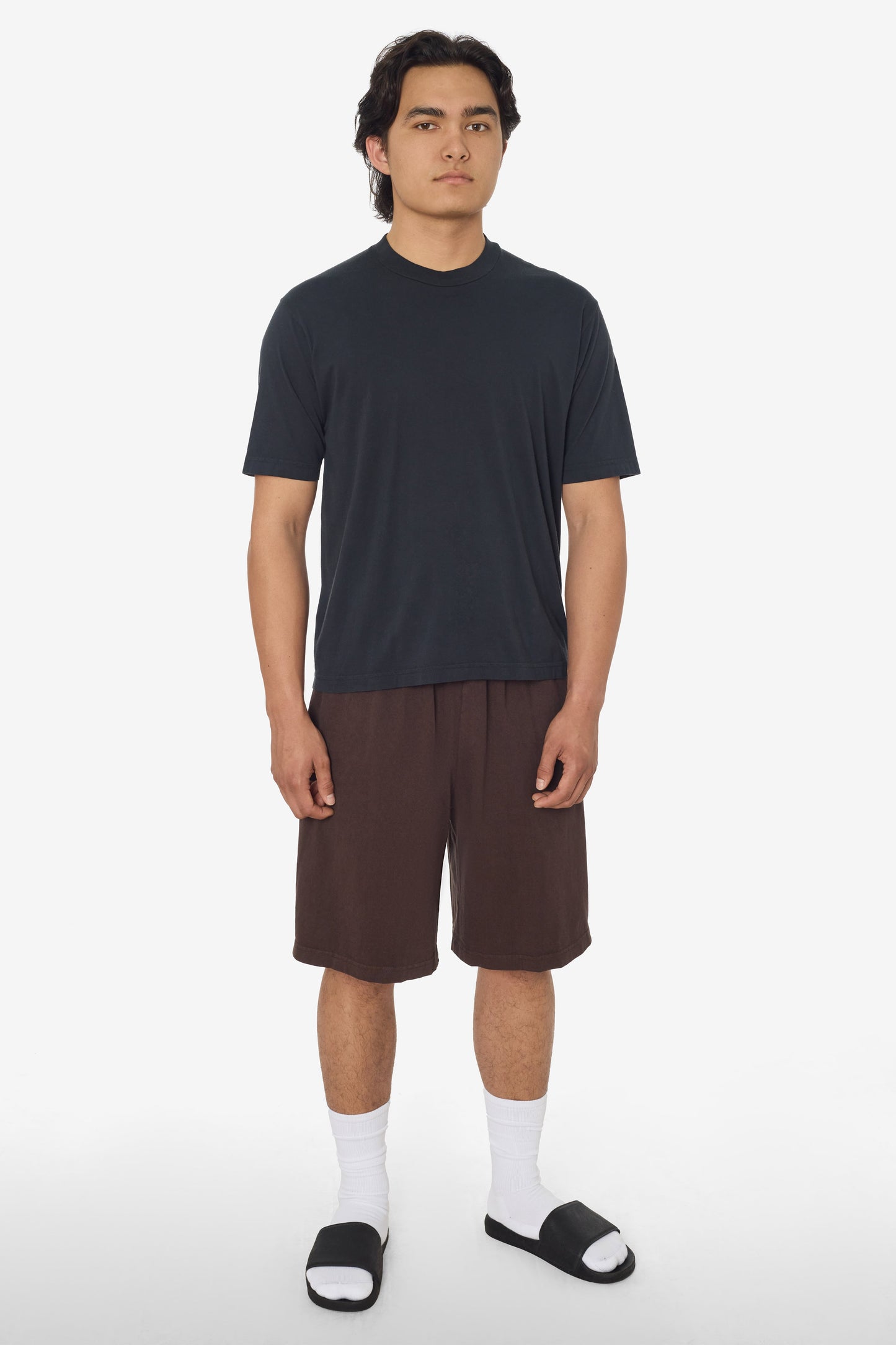 12443GD - 12 Singles Jersey No Pocket Long Short