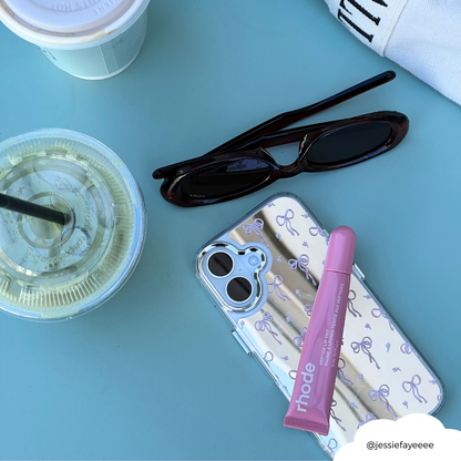 Mirror Phone Case - Dainty Bows
