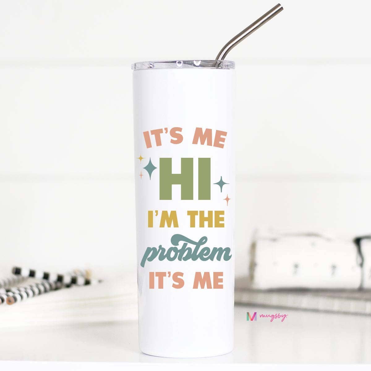 Tall Travel Mug, It's Me Hi