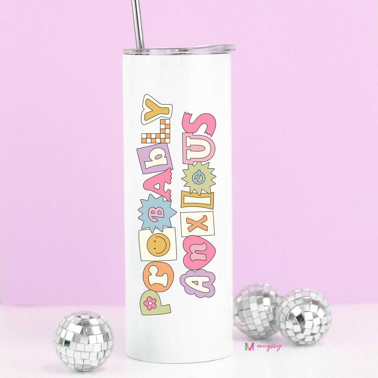 Tall Travel Mug, Probably Anxious