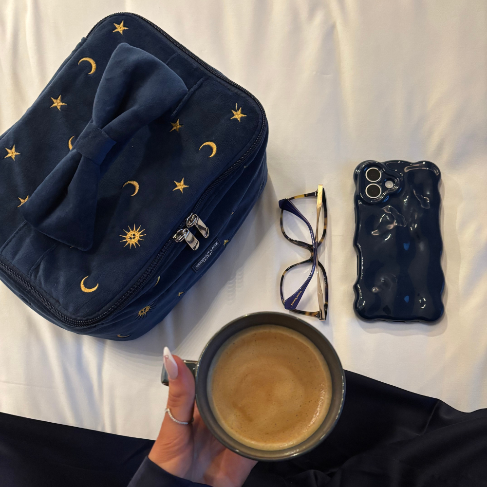 3D Bubble Phone Case - Navy