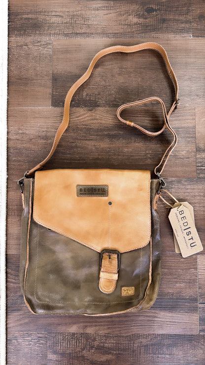 Venice Beach Crossbody, Taupe Oats Rustic