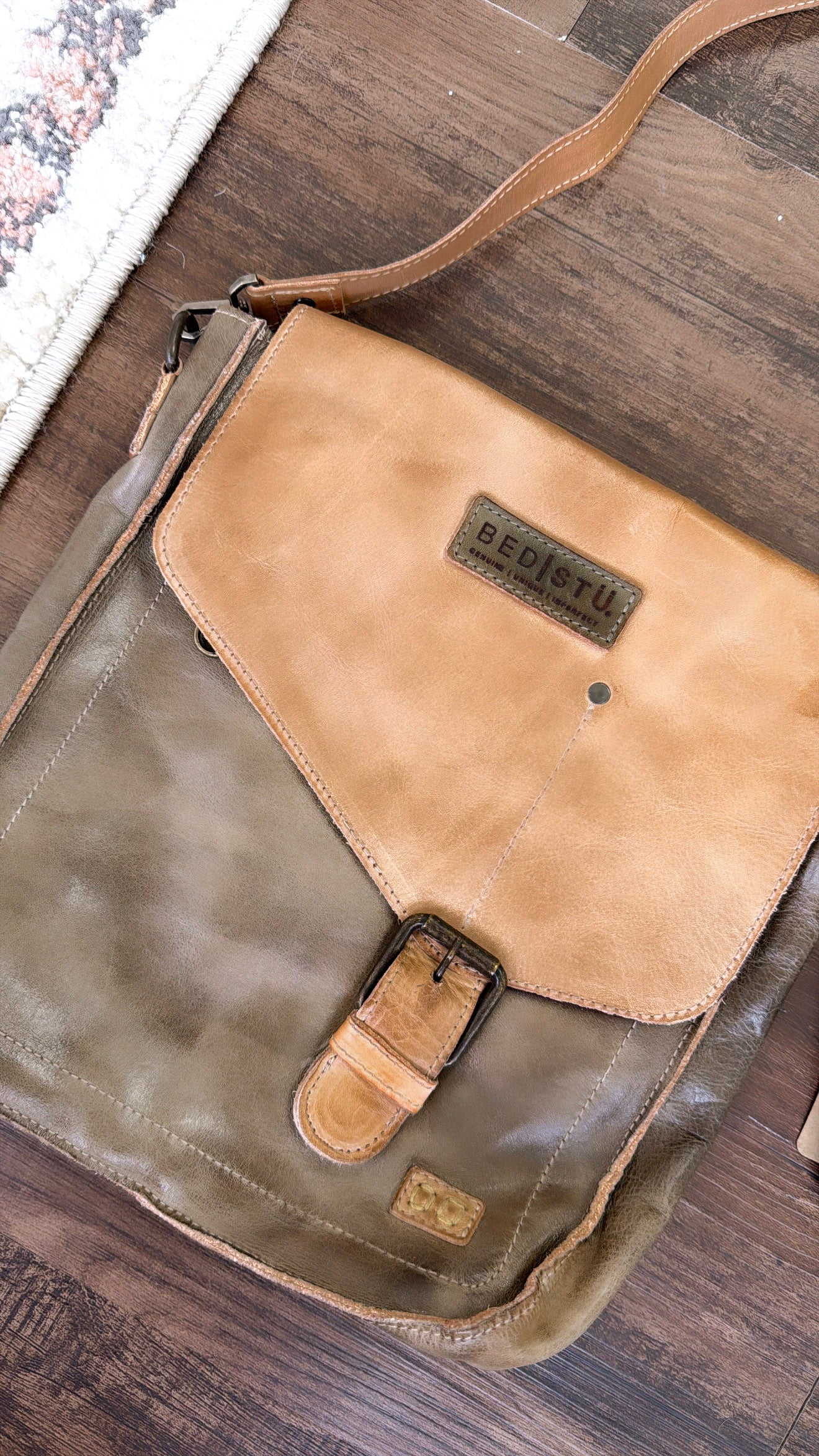 Venice Beach Crossbody, Taupe Oats Rustic