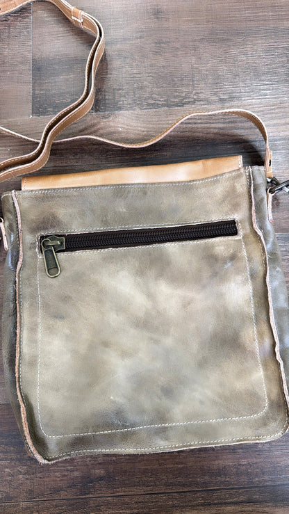Venice Beach Crossbody, Taupe Oats Rustic