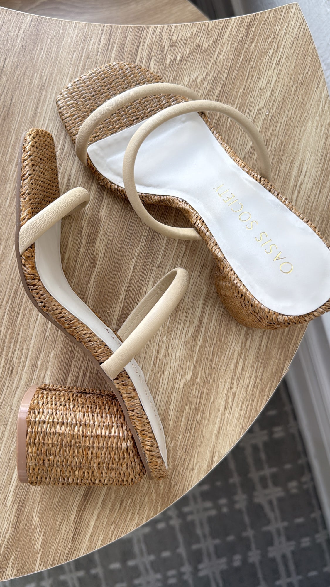 The Margaret Rattan Heel, Nude