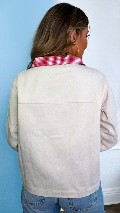 The Sable Barn Jacket, Ivory