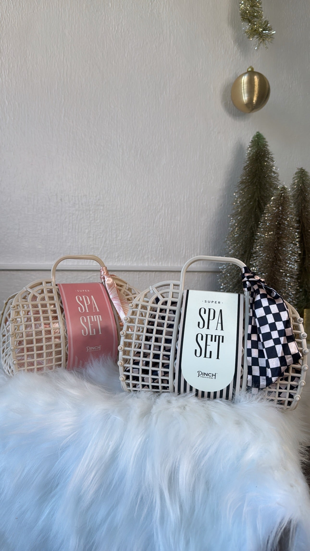 Super Spa Set | Linen & Black