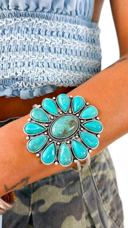 Western Brass Bracelet Cuff