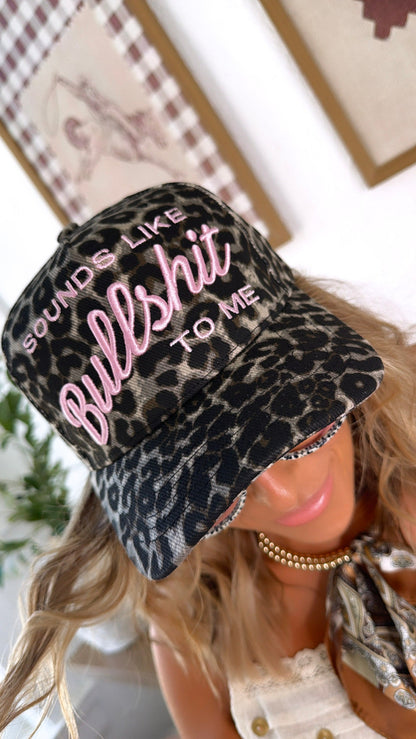Sounds Like Bullshit To Me Trucker Hat