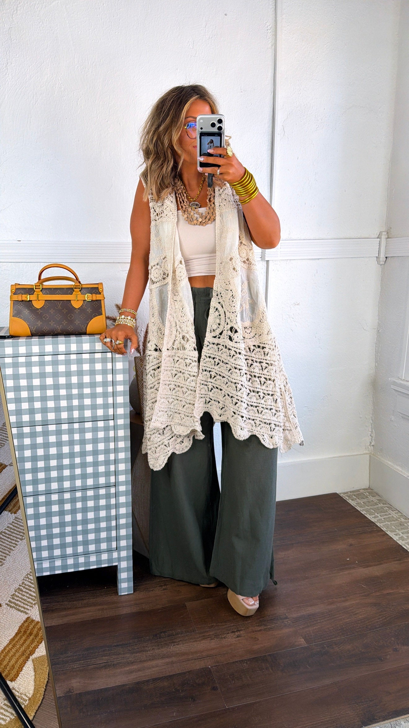 Summer Knit Cardigan, Natural