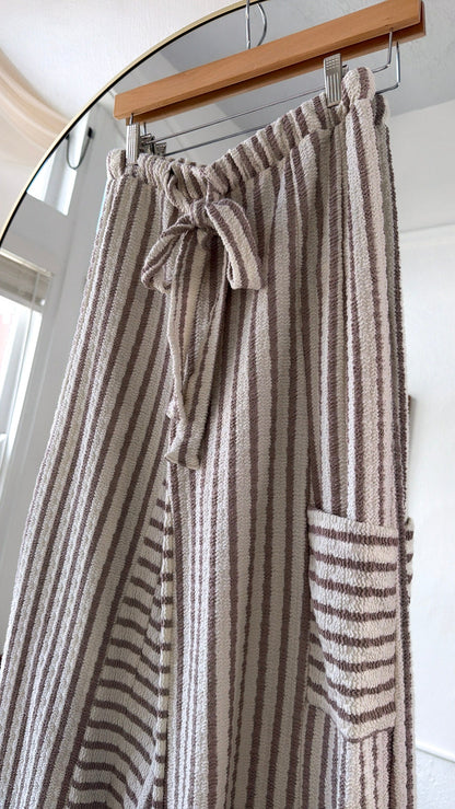 Weekend In Seacrest Bay Pant, Cream/ Taupe