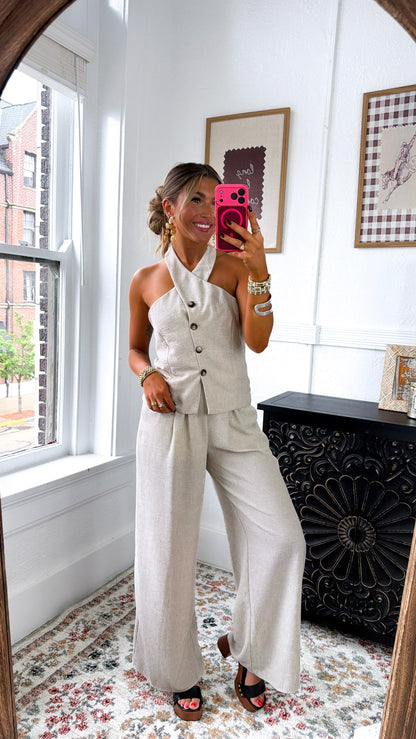 Sutton Classic Two Piece Set, Oatmeal