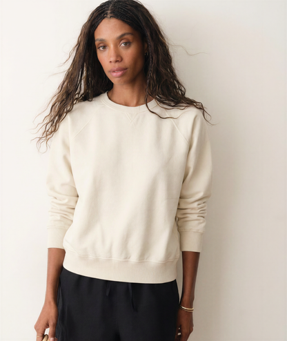 Women's Cloud 9 Fleece Sweatshirt in Whitecap