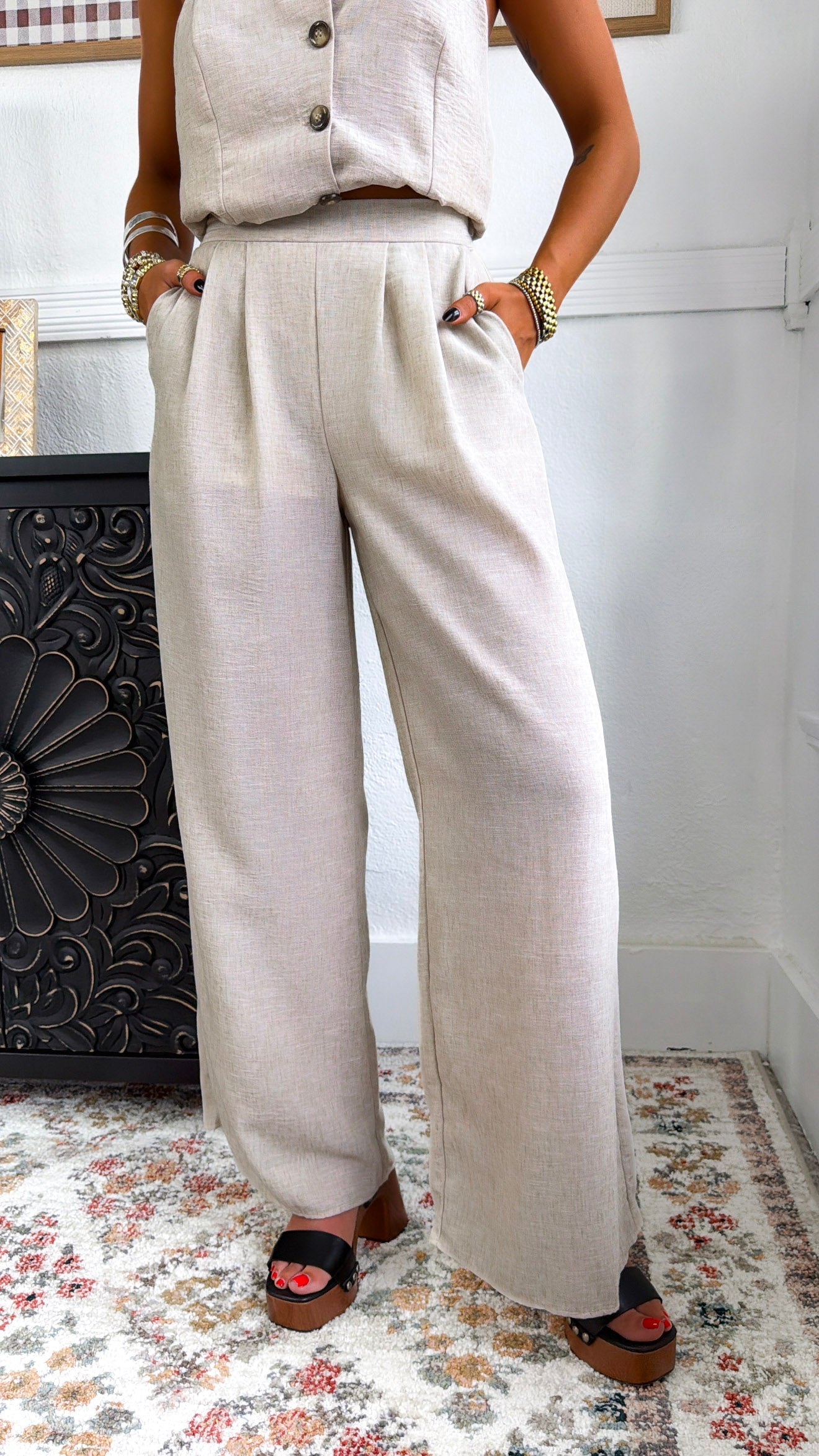 Sutton Classic Two Piece Set, Oatmeal