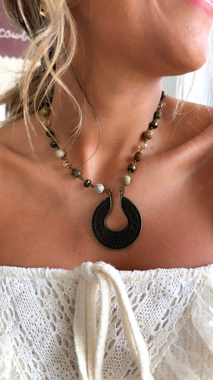 Ursula Necklace, Uni Jasper