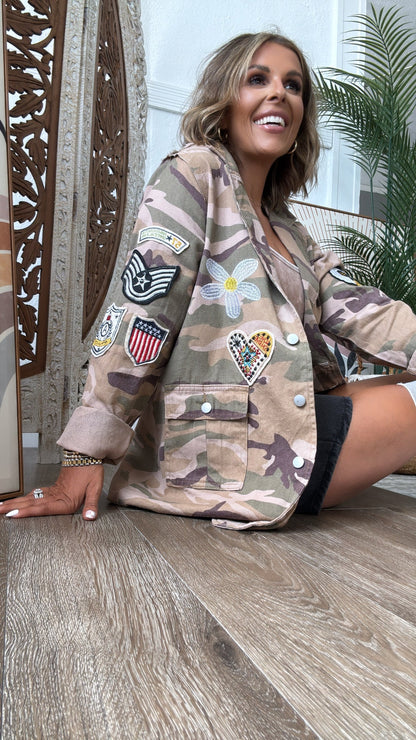 The Vintage Canteen Coat, Camo