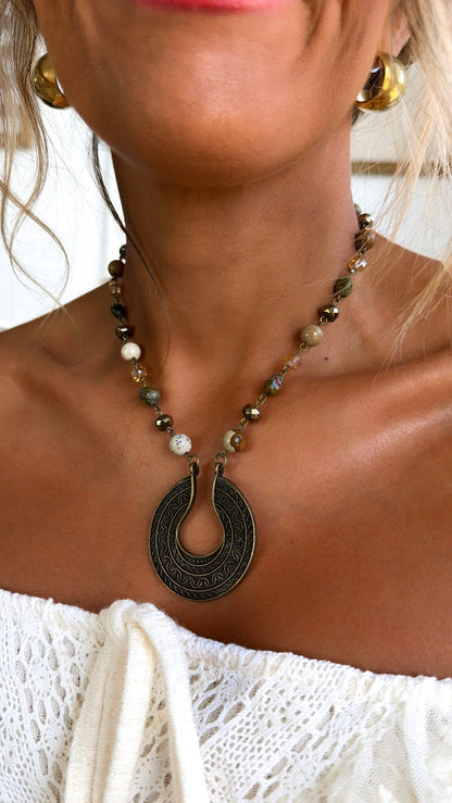 Ursula Necklace, Uni Jasper