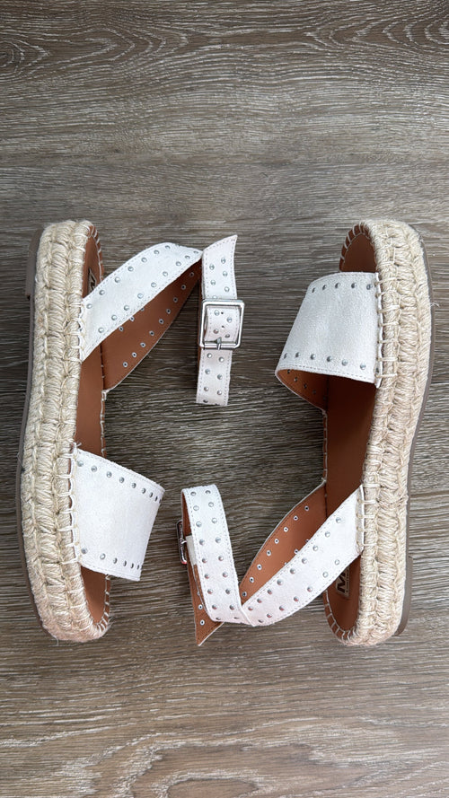 Sunbeam Studded Sandal, Bone