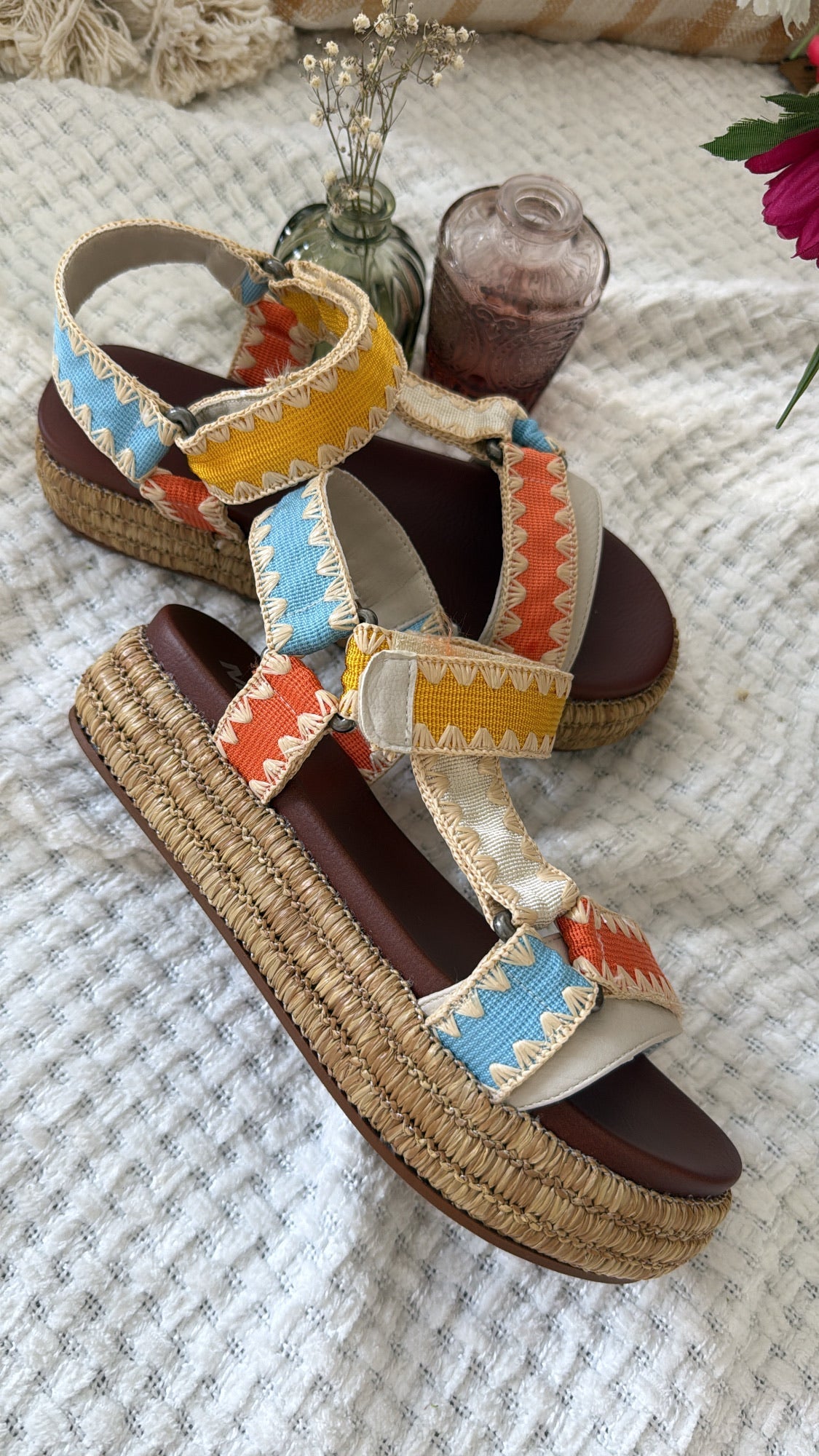 Sunset Shuffle Strappy Sandals