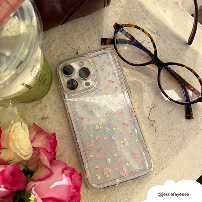 Clear Phone Case - Bows in Bloom