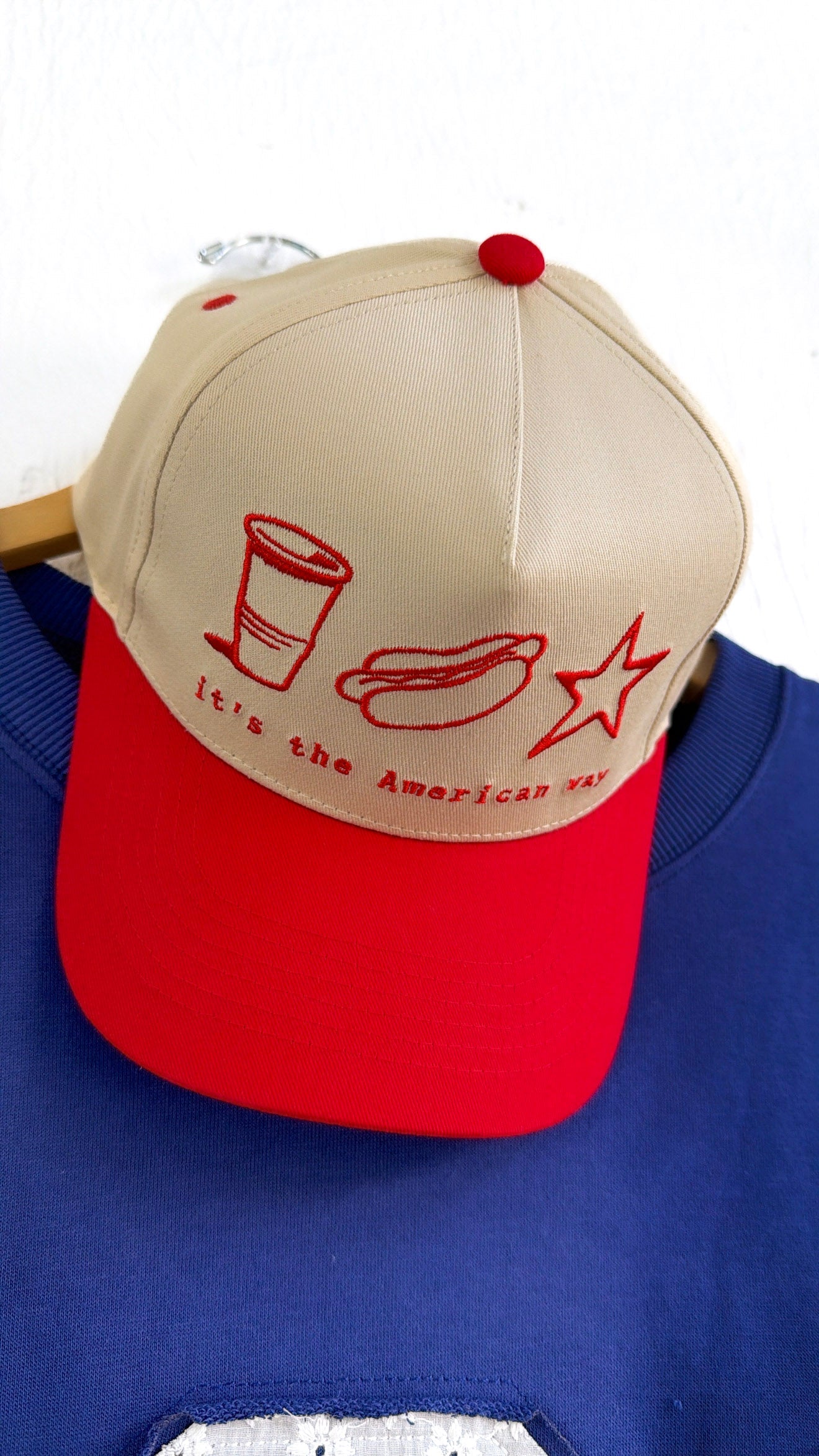 The American Way Canvas Trucker Hat