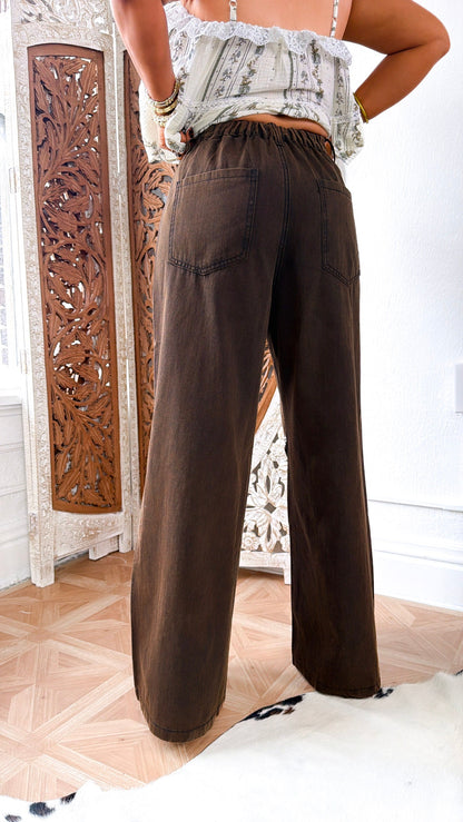 The Brooks Backroad Denim, Black
