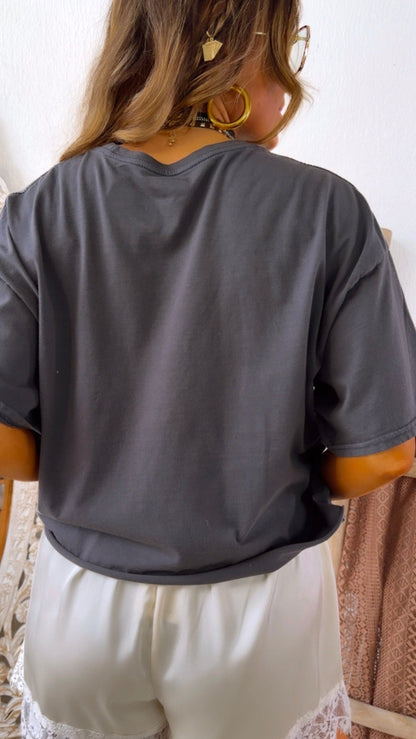 Shoulda Been Graphic Tee, Vintage Black