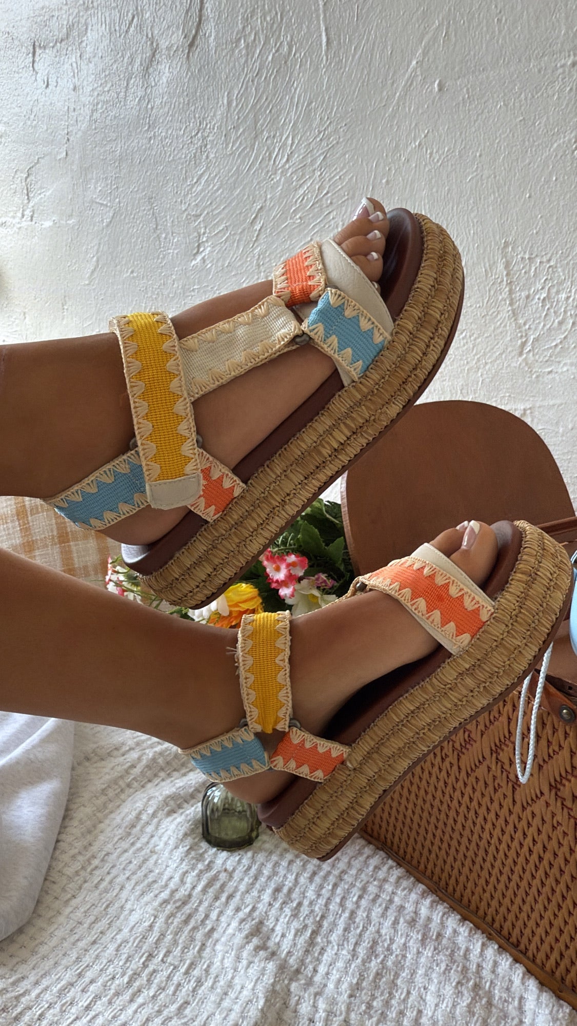 Sunset Shuffle Strappy Sandals